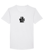 I'd Wife Me! Tricou mânecă scurtă guler larg Bărbat Skater