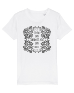 Perseverență Tricou mânecă scurtă  Copii Mini Creator