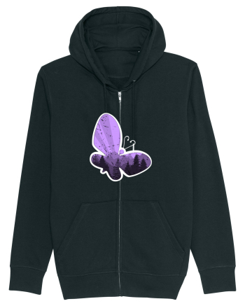 Fluture mov Black