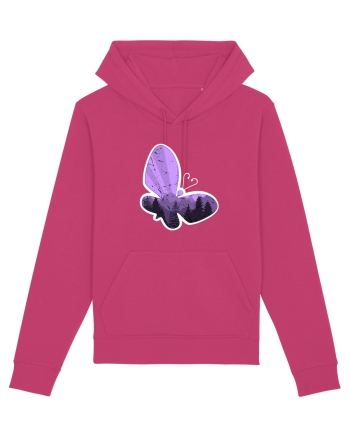 Fluture mov Raspberry