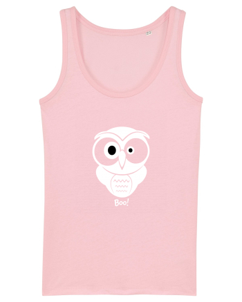 Bufnita alba Cotton Pink