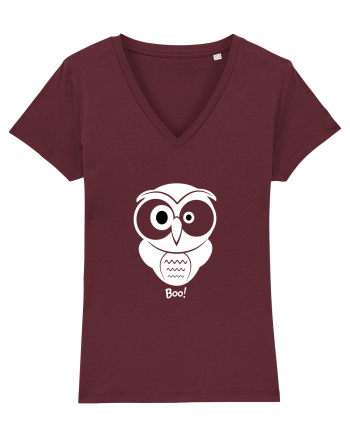 Bufnita alba Burgundy