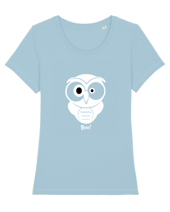Bufnita alba Sky Blue