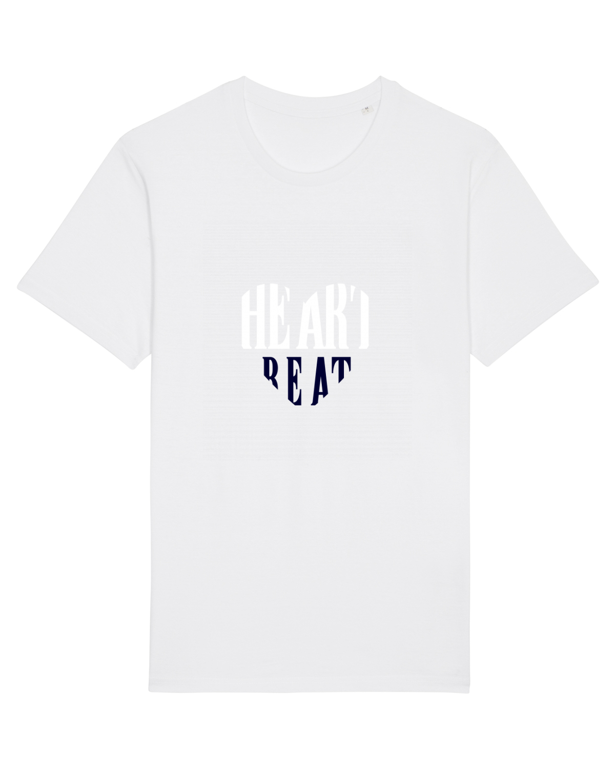 Tricou mânecă scurtă Unisex Rocker White