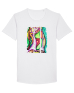 Padure magica Tricou mânecă scurtă guler larg Bărbat Skater