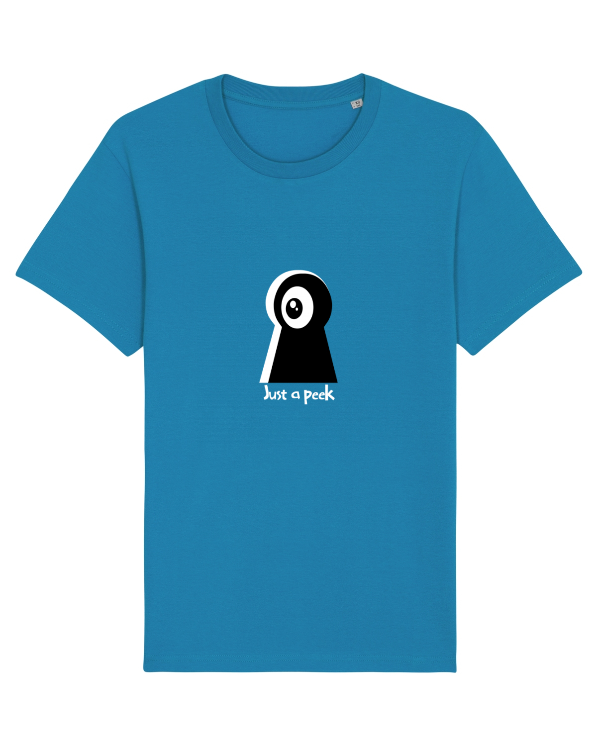 Tricou mânecă scurtă Unisex Rocker Azur