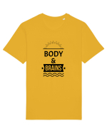 Trup si minte! Tricou mânecă scurtă Unisex Rocker