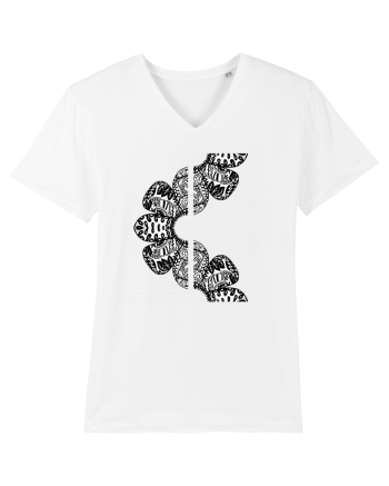 Petale abstracte White