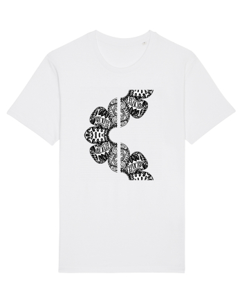 Petale abstracte White
