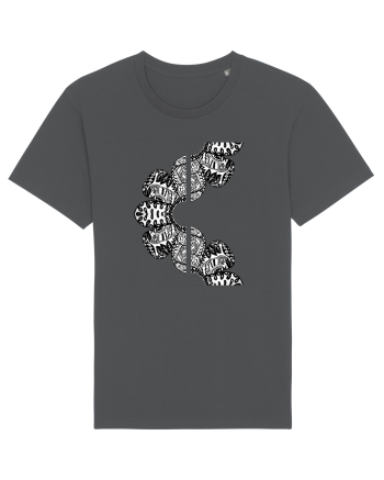 Petale abstracte Anthracite