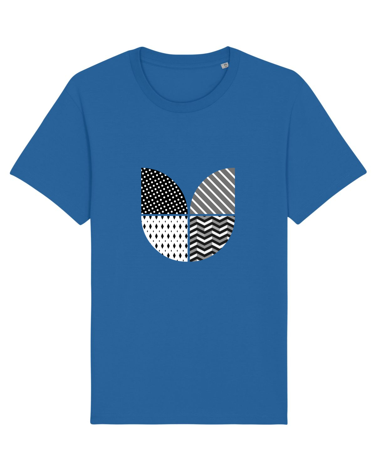 Tricou mânecă scurtă Unisex Rocker Royal Blue