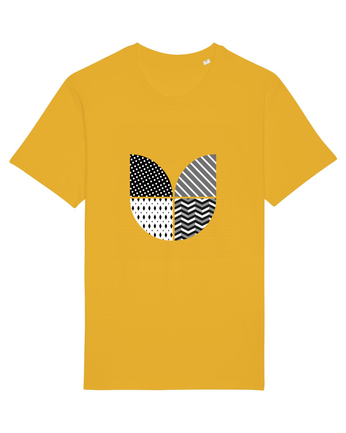 Tricou mânecă scurtă Unisex Rocker Spectra Yellow