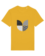 Geometrice Tricou mânecă scurtă Unisex Rocker