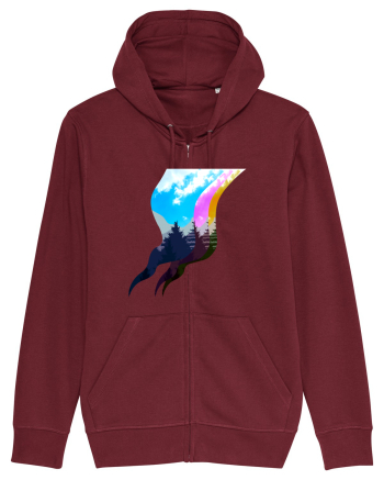 Brazi colorati Burgundy