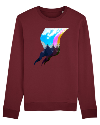 Brazi colorati Burgundy