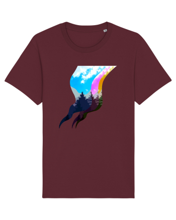 Brazi colorati Burgundy