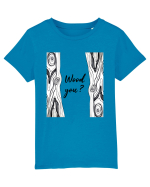 De Lemn Tricou mânecă scurtă  Copii Mini Creator