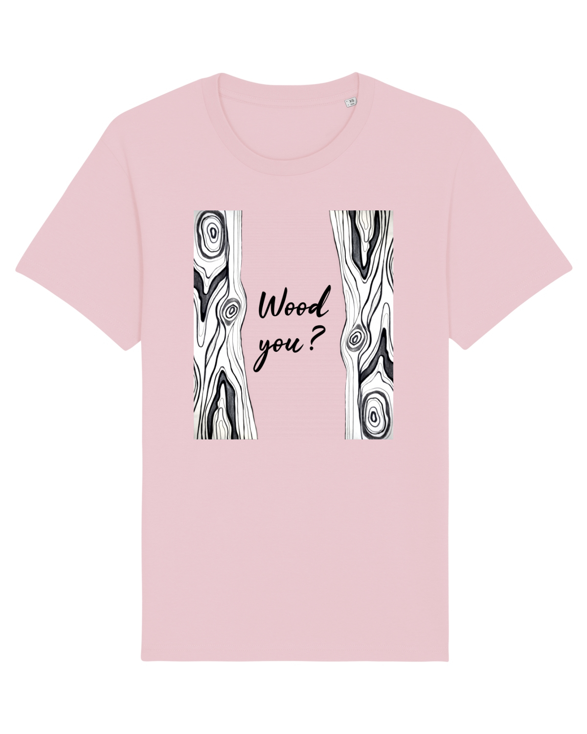 Tricou mânecă scurtă Unisex Rocker Cotton Pink