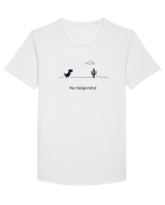 Nu merge netul Tricou mânecă scurtă guler larg Bărbat Skater