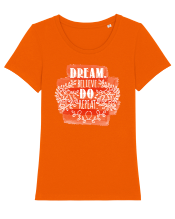 Visează, crede, fă-o, repetă Bright Orange