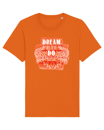 Visează, crede, fă-o, repetă Bright Orange