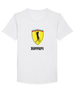 Furrari Tricou mânecă scurtă guler larg Bărbat Skater