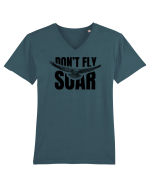 Don't Fly. Soar Tricou mânecă scurtă guler V Bărbat Presenter