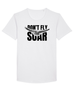 Don't Fly. Soar Tricou mânecă scurtă guler larg Bărbat Skater
