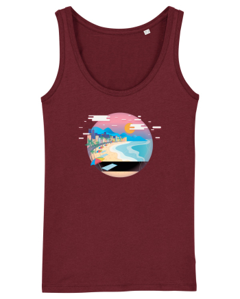 Urban Beach Burgundy