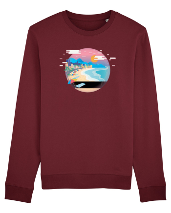 Urban Beach Burgundy