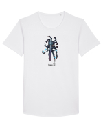 Demon II Tricou mânecă scurtă guler larg Bărbat Skater