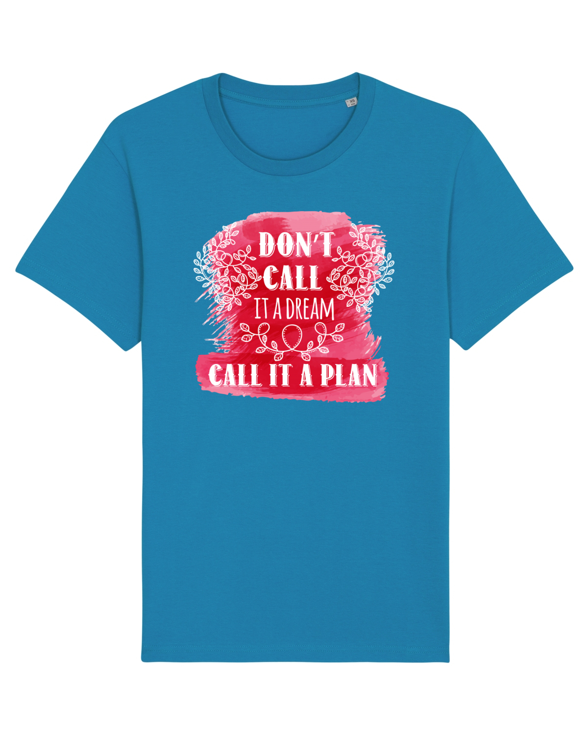 Tricou mânecă scurtă Unisex Rocker Azur