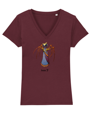Demon V Burgundy