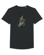 Demon IX Tricou mânecă scurtă guler larg Bărbat Skater
