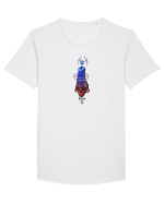Demon X Tricou mânecă scurtă guler larg Bărbat Skater