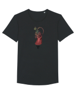 Demon XI Tricou mânecă scurtă guler larg Bărbat Skater