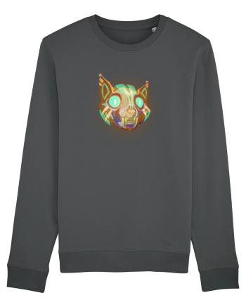 Skull Neon Cat Anthracite