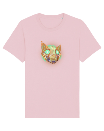 Skull Neon Cat Cotton Pink