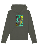 Tablou Abstract cu frunze Hanorac Unisex Drummer