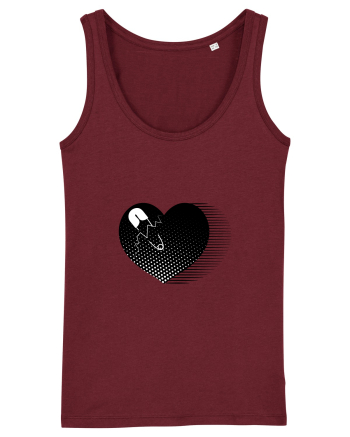 Inima neagra Burgundy
