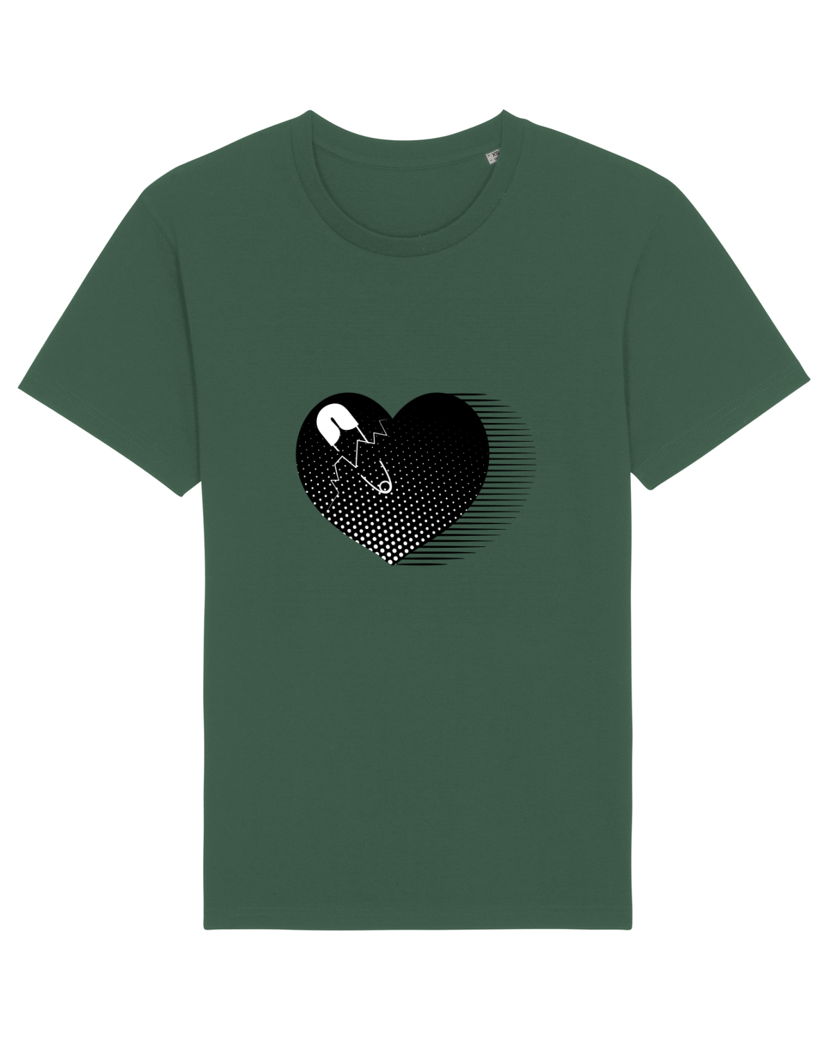 Tricou mânecă scurtă Unisex Rocker Bottle Green