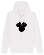Minnie cu fundita Hanorac cu fermoar Unisex Connector