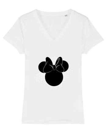 Minnie cu fundita White