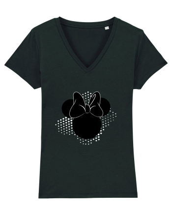 Minnie cu fundita Black