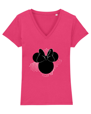 Minnie cu fundita Raspberry