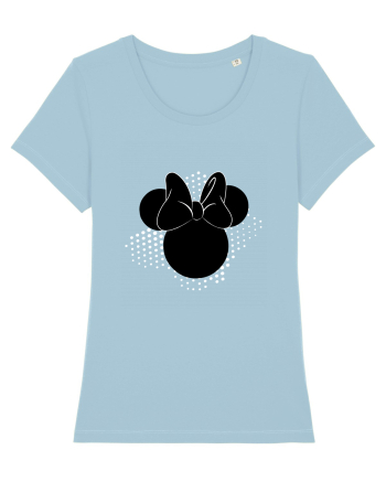 Minnie cu fundita Sky Blue