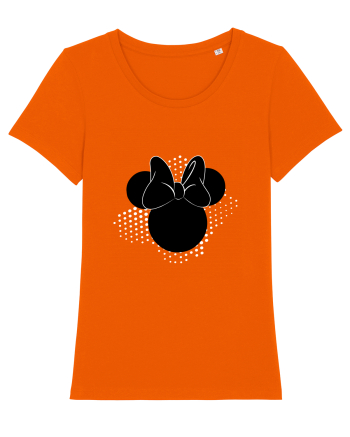 Minnie cu fundita Bright Orange