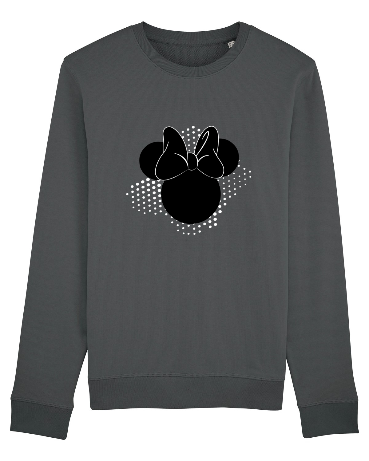 Bluză mânecă lungă Unisex Rise Anthracite
