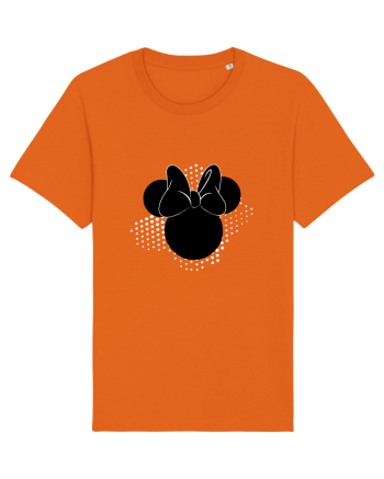 Minnie cu fundita Bright Orange