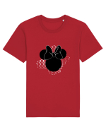 Minnie cu fundita Tricou mânecă scurtă Unisex Rocker